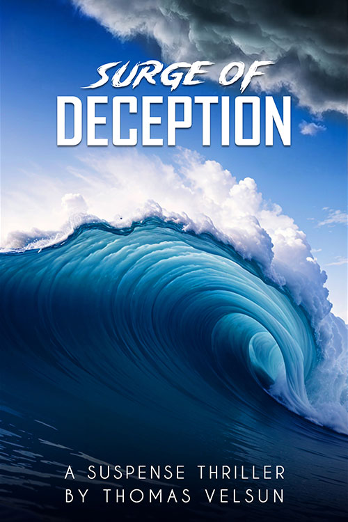 the cover for Surge of Deception book
